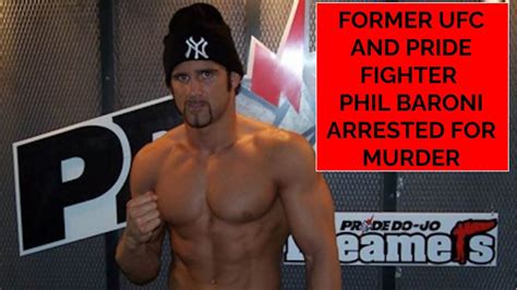 phil baroni arrested for murder.